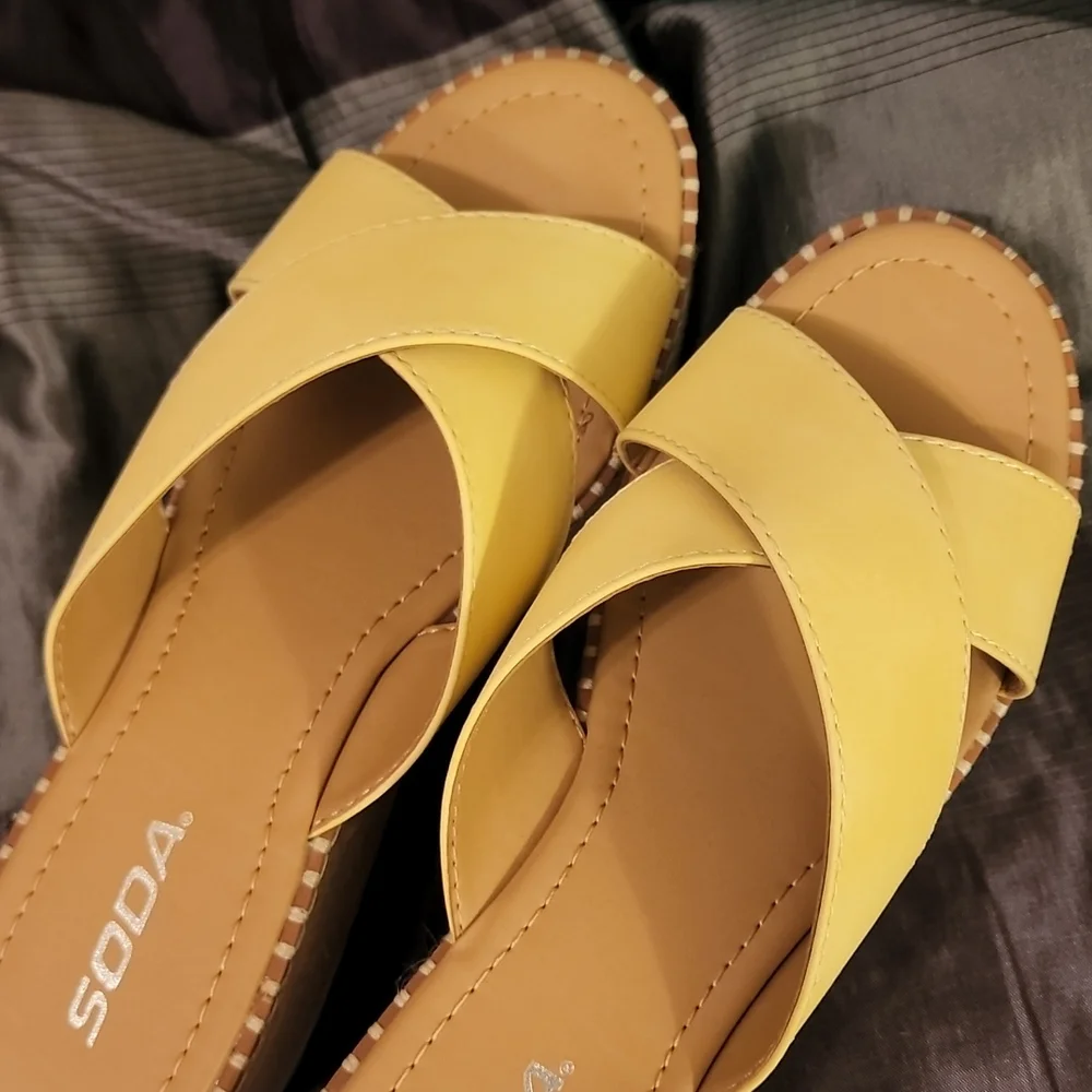 Fashion Nova Wedge Sandals